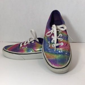 Vans Sparkle Rainbow Sneakers
